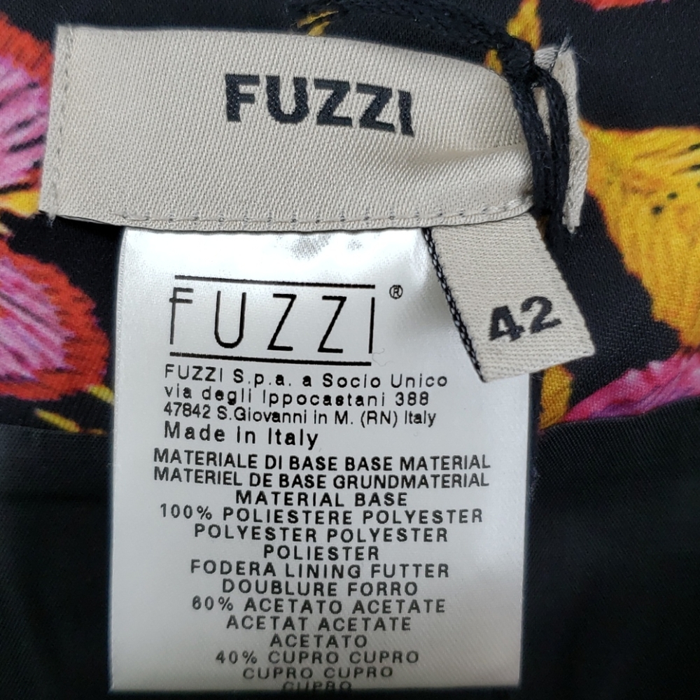 Fuzzi Italian Floral Skirt NWT - Picture 3 of 5